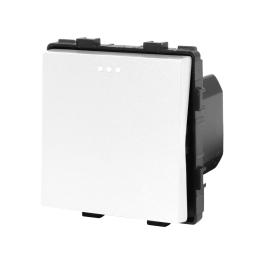 Modul Intrerupator Simplu Mecanic LUXION - alb