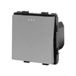 Modul Intrerupator Simplu Mecanic LUXION - gri