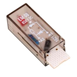 Modul LED rosu 6/24 Vcc +dioda pt.relee PT