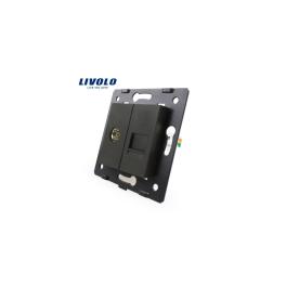 Modul Priză dublă televizor+telefon, TV+RJ11