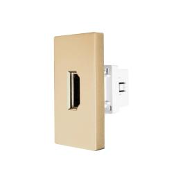 Modul Priza HDMI 1M LUXION - auriu