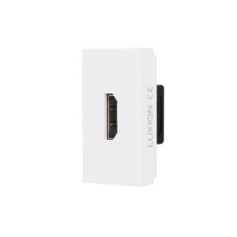 Modul Priza HDMI 1M LUXION, Standard Italian - alb