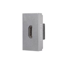 Modul Priza HDMI 1M LUXION, Standard Italian - gri
