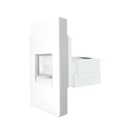 Modul Priza Internet CAT6 RJ45 1M LUXION - alb