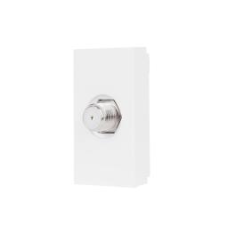 Modul Priza Satelit 1M LUXION, Standard Italian - alb