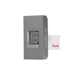 Modul Priza Telefon 1M LUXION, Standard Italian - gri