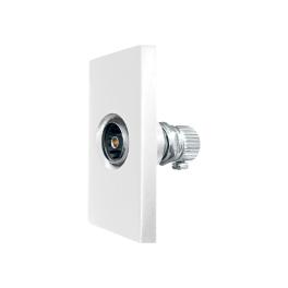 Modul Priza TV 1M LUXION - alb
