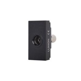 Modul Priza TV 1M LUXION, Standard Italian - negru