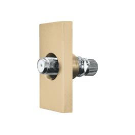Modul Priza TV Satelit 1M LUXION - auriu