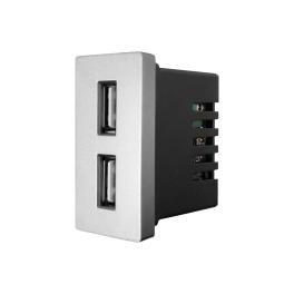 Modul Priza USB 2.4A 5V LUXION - gri