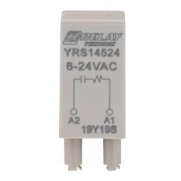 Modul rețea RC 6-24V c.a. pentru socluri S-Relay