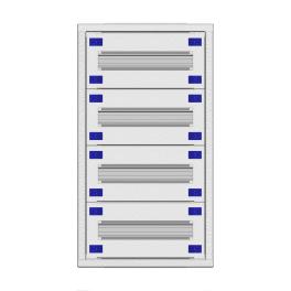 Modular chassis 1-12K, 4-rows, complete