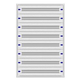 Modular chassis 3-24K flat, 8-rows, depth 100 mm