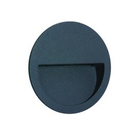 Moon R LED 3W, 3000K, 300lm, 100-240V, IP65,antracit