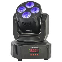 Moving head rgbw-uv 4x12w