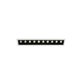 Nate LED 9x160lm 3000K 30° 700mA Dim IP20 alb
