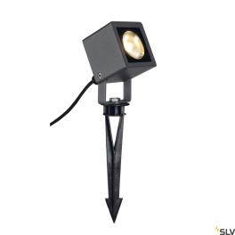 NAUTILUS patrat LED proiector, 6W, 3000K, anthracit