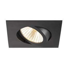 NEW TRIA 68, 1800-3000K, 38°, IP20, pătrat, negru