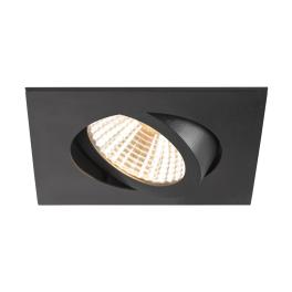 NEW TRIA 68, 2700K, 38°, IP20, pătrat, negru
