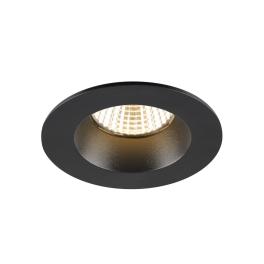 NEW TRIA 68, 3000K, 38°, IP20 / IP65, rotund, negru
