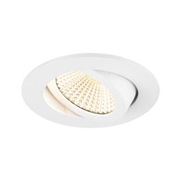 NEW TRIA 68, 3000K, 60°, IP20, rotund, alb