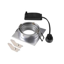 NEW TRIA 75, pătrat, max. 10W GU10, aluminiu
