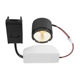 NEW TRIA, modul LED, rotund, 1800-3000K, 38°, FAZĂ, negru