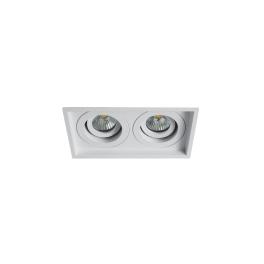 Noel-S/A2 2x50W GU10 MR16, 100-240V, IP20, alb