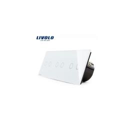 Întrerupător dublu+dublu+dublu wireless RF, generatia noua