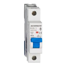 Întreruptor automat modular (MCB) AMPARO 6kA, B 25A, 1-pol