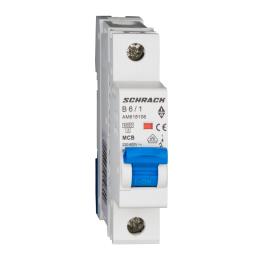 Întreruptor automat modular (MCB) AMPARO 6kA, B 6A, 1-pol