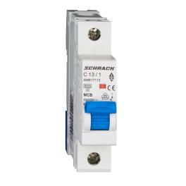 Întreruptor automat modular (MCB) AMPARO 6kA, C 13A, 1-pol