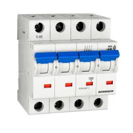 Întreruptor automat modular(MCB), C, 20A, 4poli, 40° C, 10kA