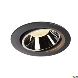 NUMINOS XL DL 37,4W 3500lm 3000K 20° 1050mA LED negru/crom