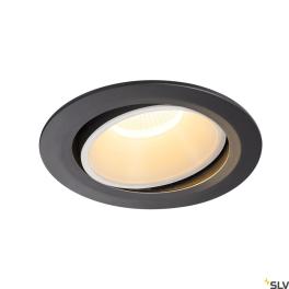 NUMINOS XL DL 37,4W 3550lm 3000K 40° 1050mA LED negru/alb