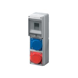 ORGANIZATOR INDUSTRIAL 1X16A-1P+N+E, 1X16A-3P+N+E IP44