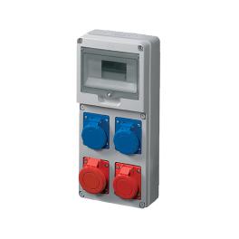 ORGANIZATOR INDUSTRIAL 1X16A+1X32A-1P+N+E, 1X16A+1X32A-3P+N+E IP67