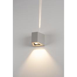 OUT spot LED de perete, argintiu