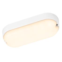 OVALIS LED 5W 3000K 500lm, opal IP65 opal, alb