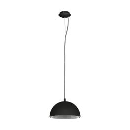 Panderas Pendant luminaire Ø300 60W black/silver IP20
