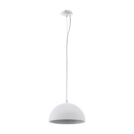 Panderas Pendant luminaire Ø350 60W white/silver IP20