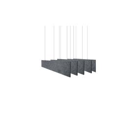 PANOU ACUSTIC BAFFLE 1200х200х9mm NEGRU