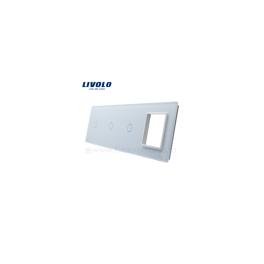Panou intrerupator 3 x simplu + priza simpla