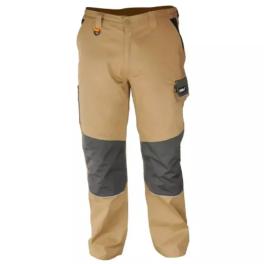 Pantaloni de protecţie mărime l/52,bumbac+elastan, greutate 270g/m2