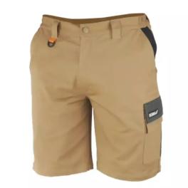 Pantaloni scurti de protectie mărime l/52,bumbac+elastan, greutate 270g/m2