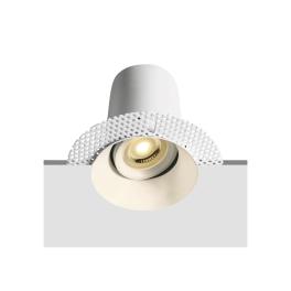 Pao Dark Light LED recessed spot 10W 100-240V GU10 alb