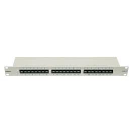 Patchpanel Cat.6 neecranat 24xRJ45U RAL7035