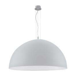 Pendant luminaire "Gaetano" 3 x 60W silver IP20