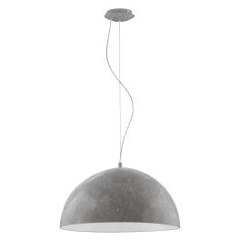 Pendant luminaire "Gaetano" 60W betongrey IP20