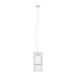 Pendant luminaire "Shilton" E27 60W white